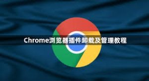 谷歌浏览器插件管理与卸载方法详解 